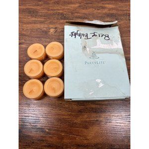 Vintage PartyLite Candles‎ 6 Total Original Box Tea Lights USA